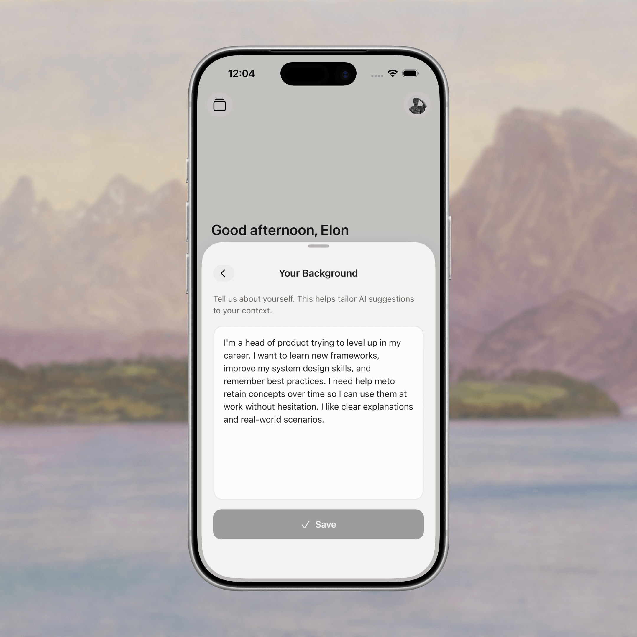 Learning that adapts to your mind